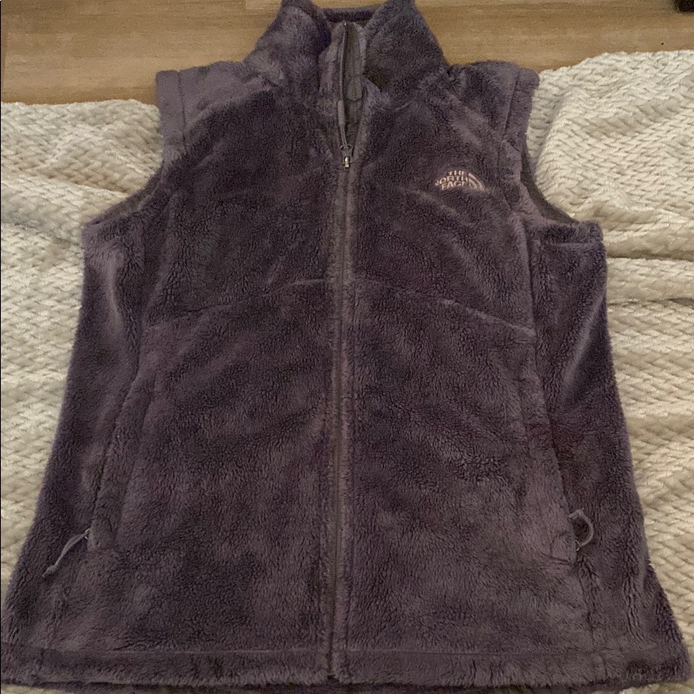 Womens size small grey North Face vest